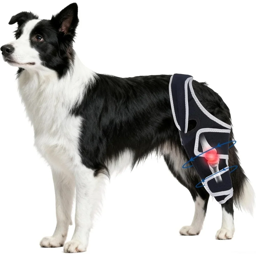 Universal Dog‎ Knee Brace – Torn ACL Joint Support Front/Back Legs Size XLarge